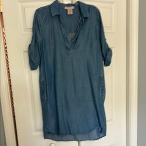 Philosophy Denim Blue Shirt